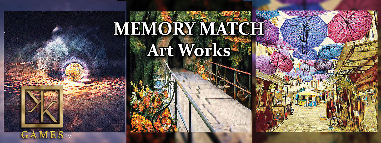 Memory Match: Art Works Collection – KeithKunst Games